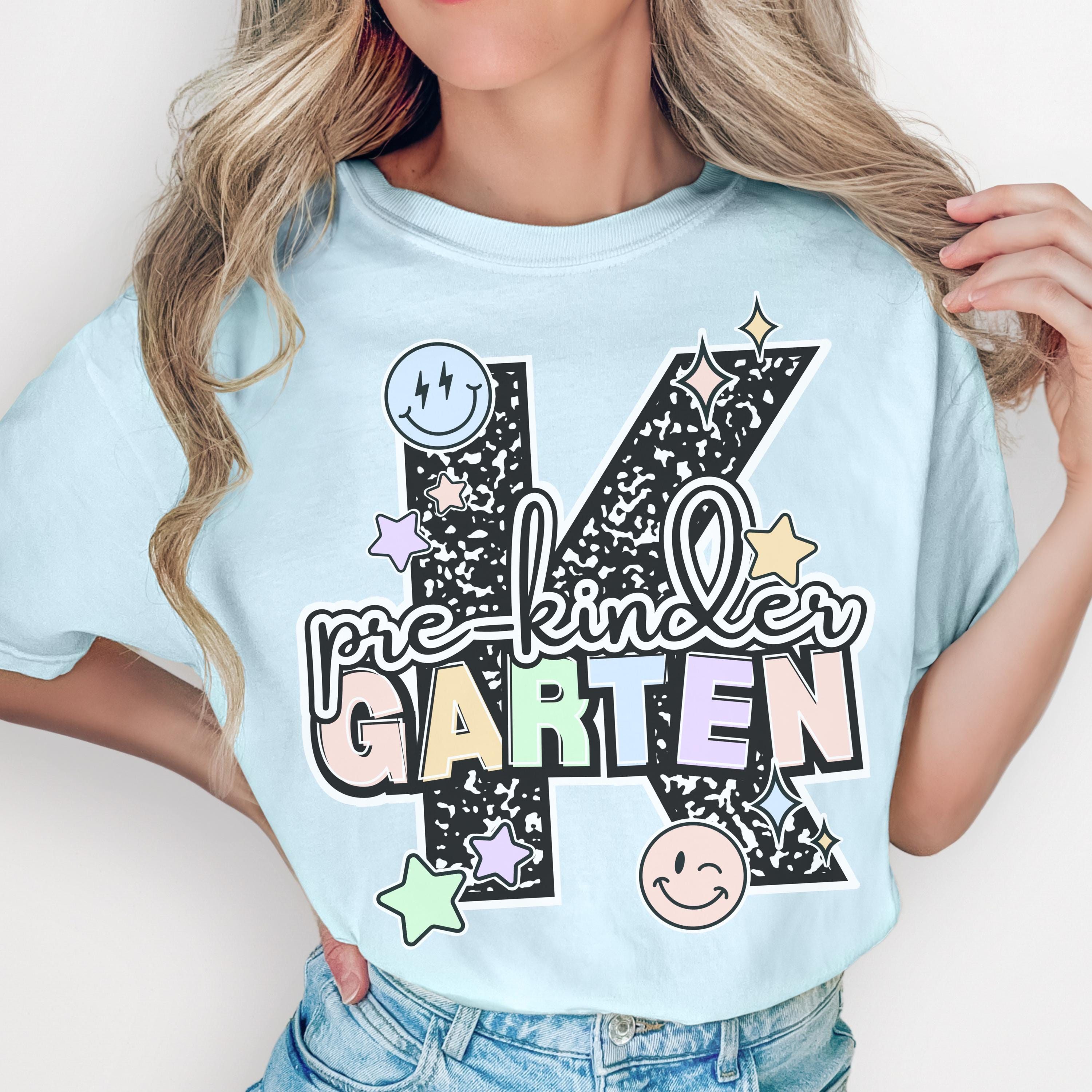 Pre Kindergarten Teacher Shirt - Composition Notebook Shirt | Back to School Tee
