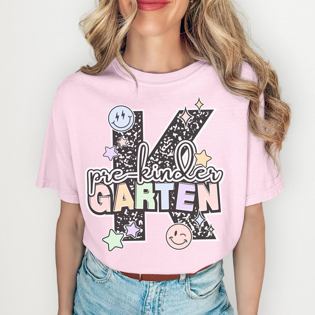 Pre Kindergarten Teacher Shirt - Composition Notebook Shirt | Back to School Tee