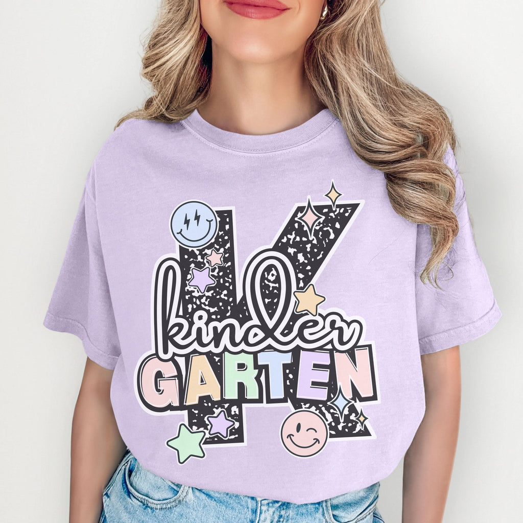 Kindergarten Teacher Shirt – Composition Notebook Tee | Back to School Gift