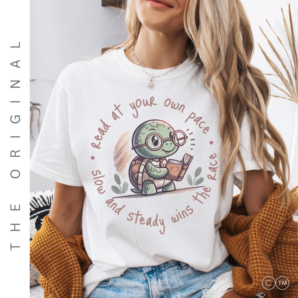 Read Teacher T-Shirt - Soft Cotton Literacy Promotion Tee For Educators