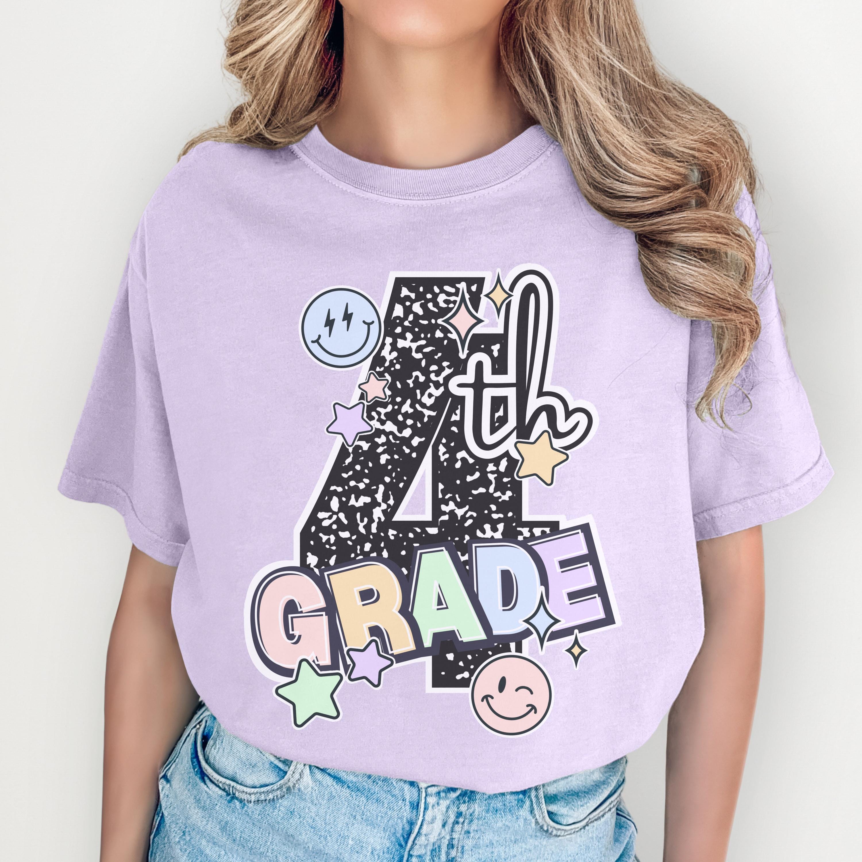 Fourth Grade Teacher Shirt – Composition Notebook Tee | Back to School Gift