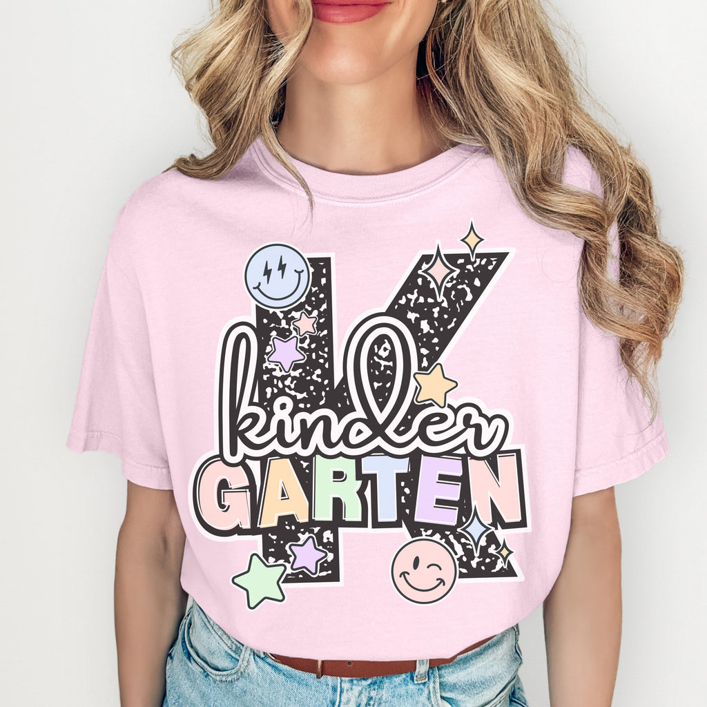 Kindergarten Teacher Shirt – Composition Notebook Tee | Back to School Gift