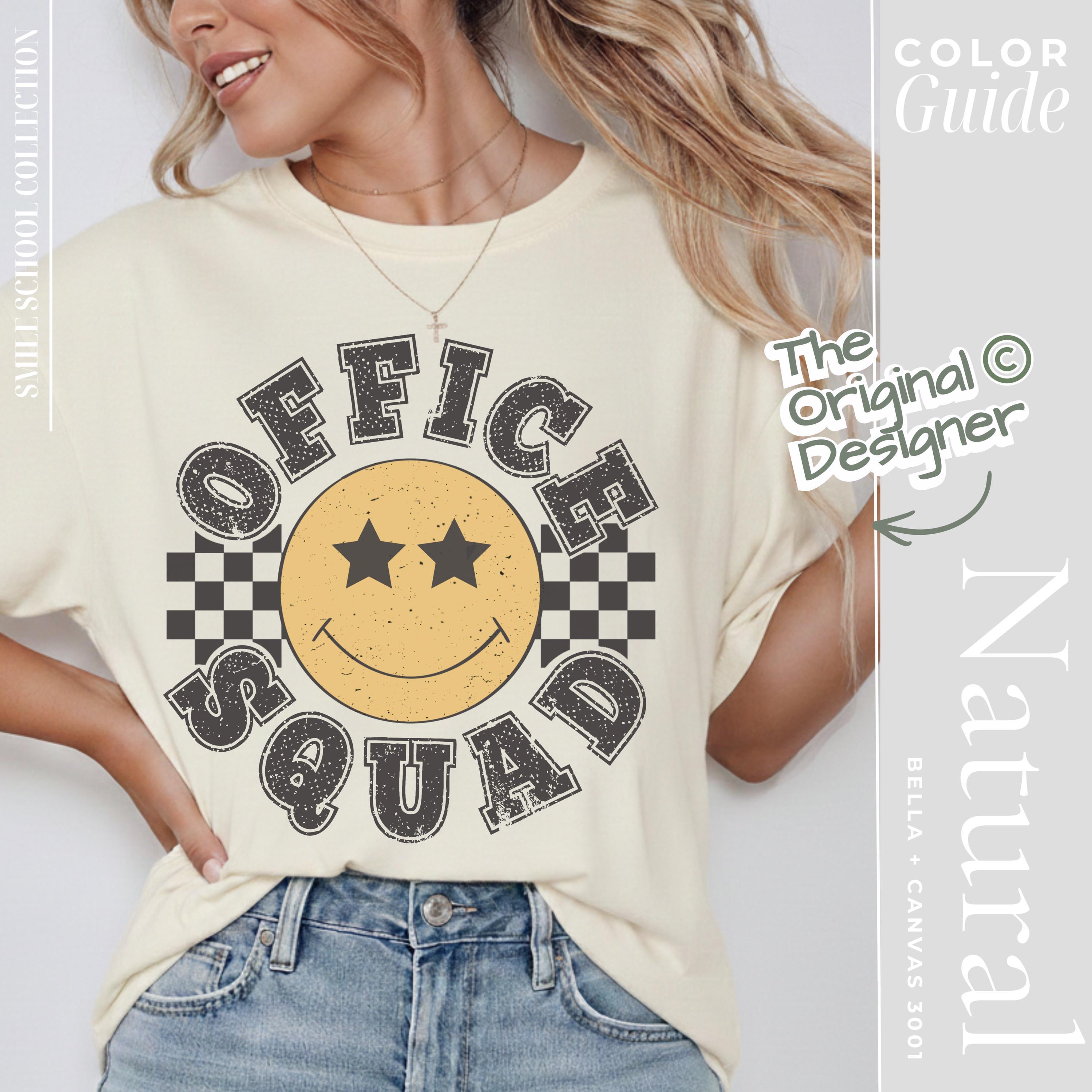 Office Squad Shirt – Retro Office Staff Tee | School Secretary Gift, Soft Lightweight