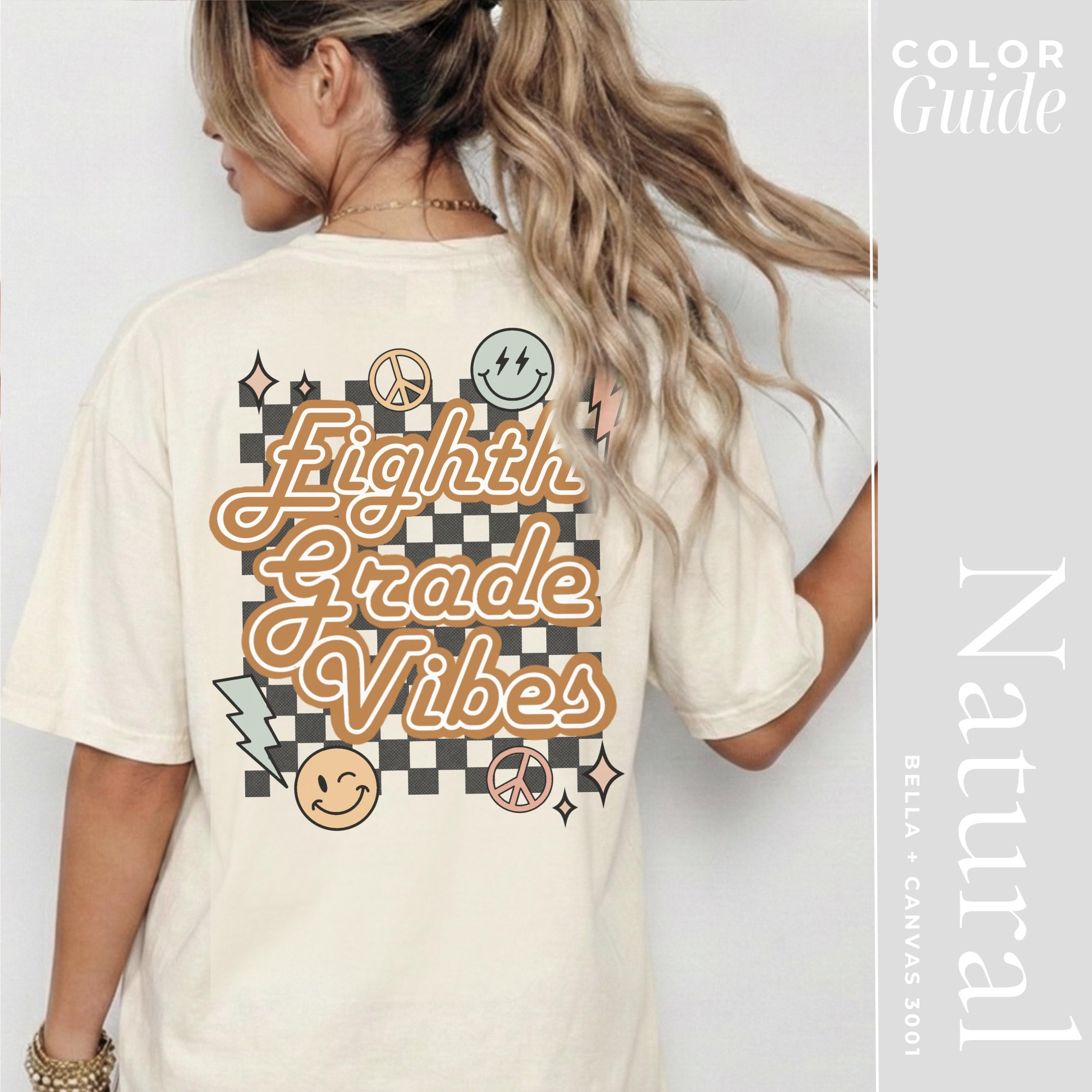 8th Grade Teacher Shirt – Vintage Retro Style TShirt | Soft Cotton, Comfortable Apparel