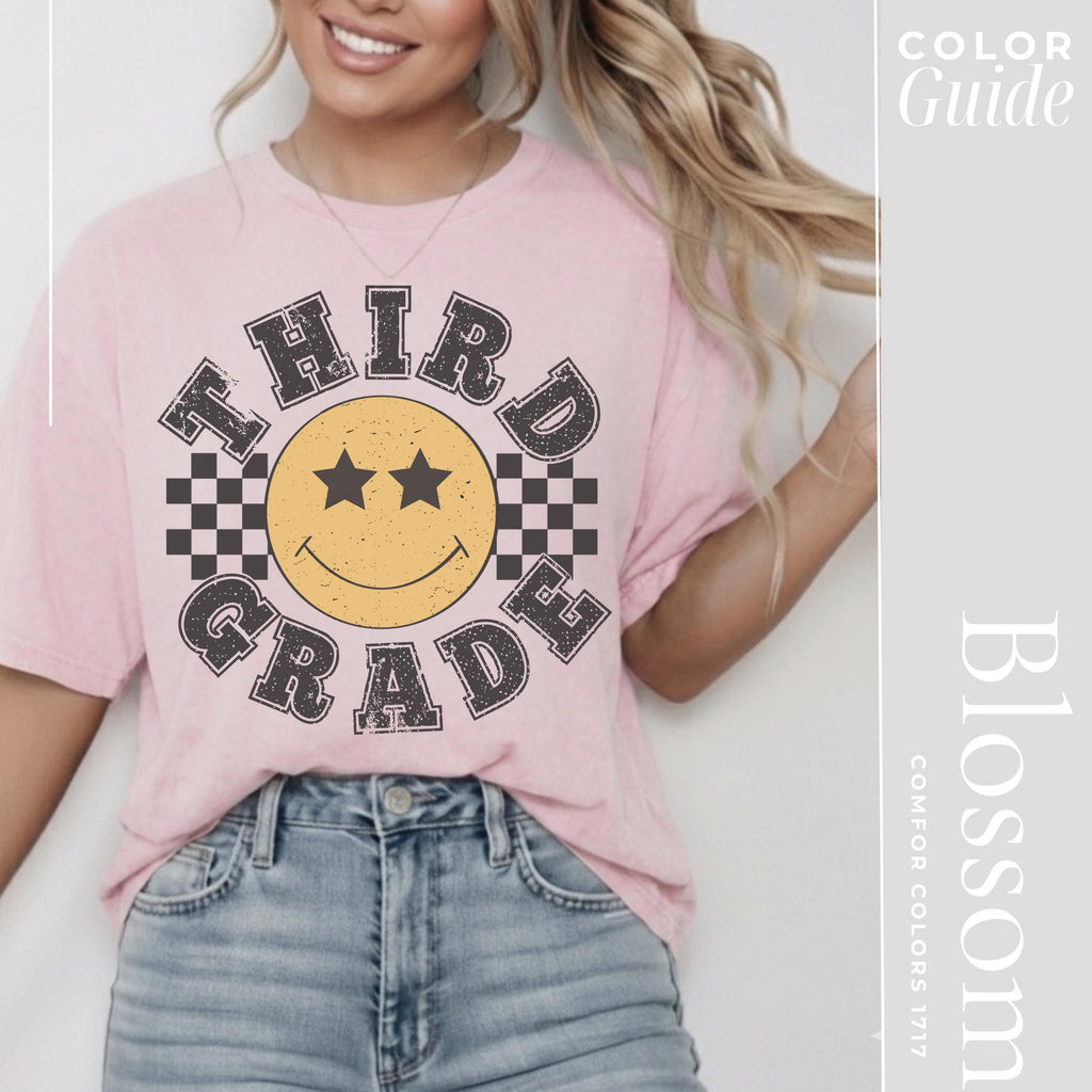 Third Grade Teacher Shirt | Back To School Shirt - Teacher Squad Apparel