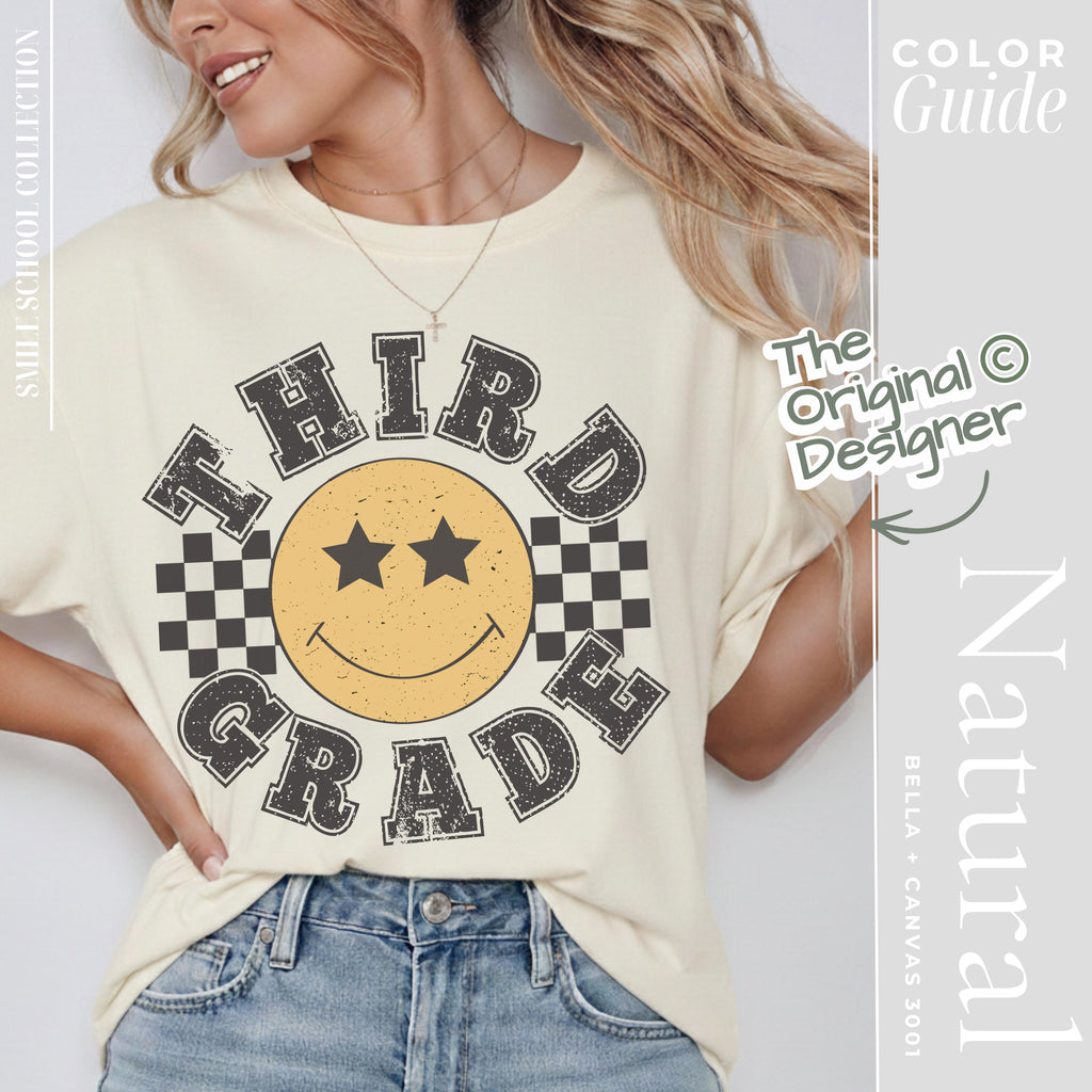 Custom Grade Teacher Shirt – Vintage Style First Day School Shirt | Teacher Squad Apparel