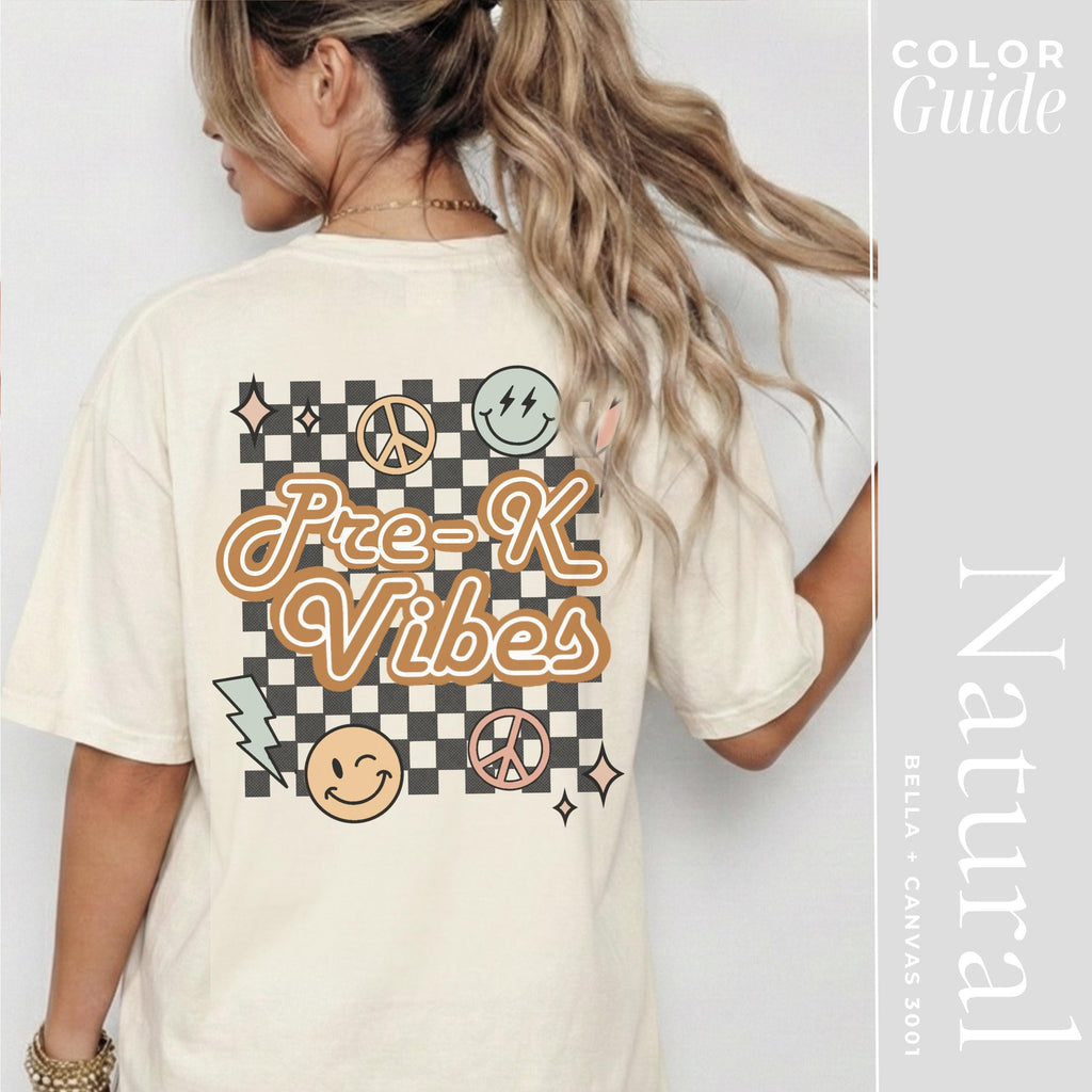 Pre-K Teacher Shirt | Vintage Soft Cotton Tee For New Teacher Gift