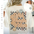 Fifth Grade Teacher Shirt - Retro Checkerboard Design | Comfortable Soft Cotton Tee
