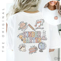 Kindergarten Teacher Shirt - Custom Teacher Shirts | Vintage Font Soft Cotton Tee