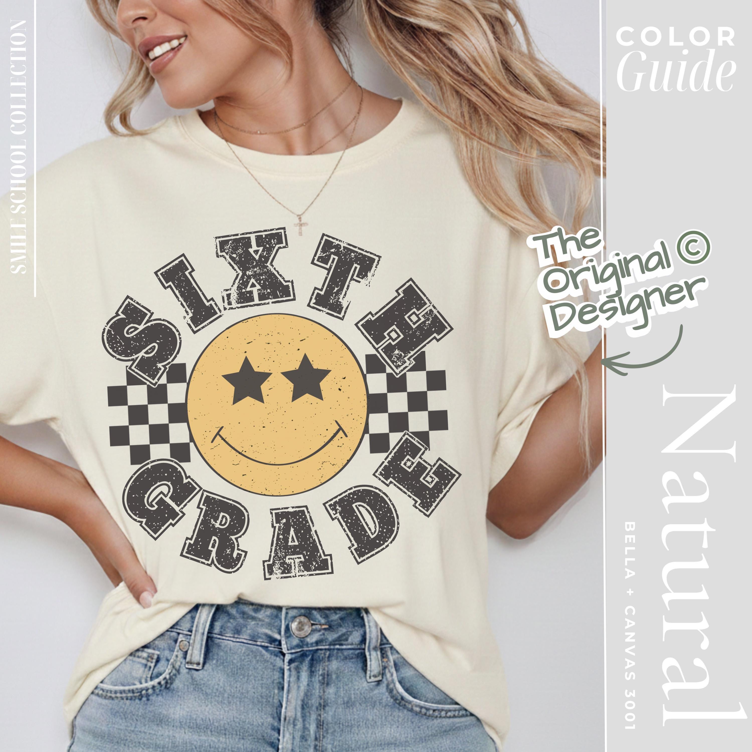 Sixth Grade Teacher Shirt - Retro Vintage 6th Grade Tee | Teacher Squad Apparel
