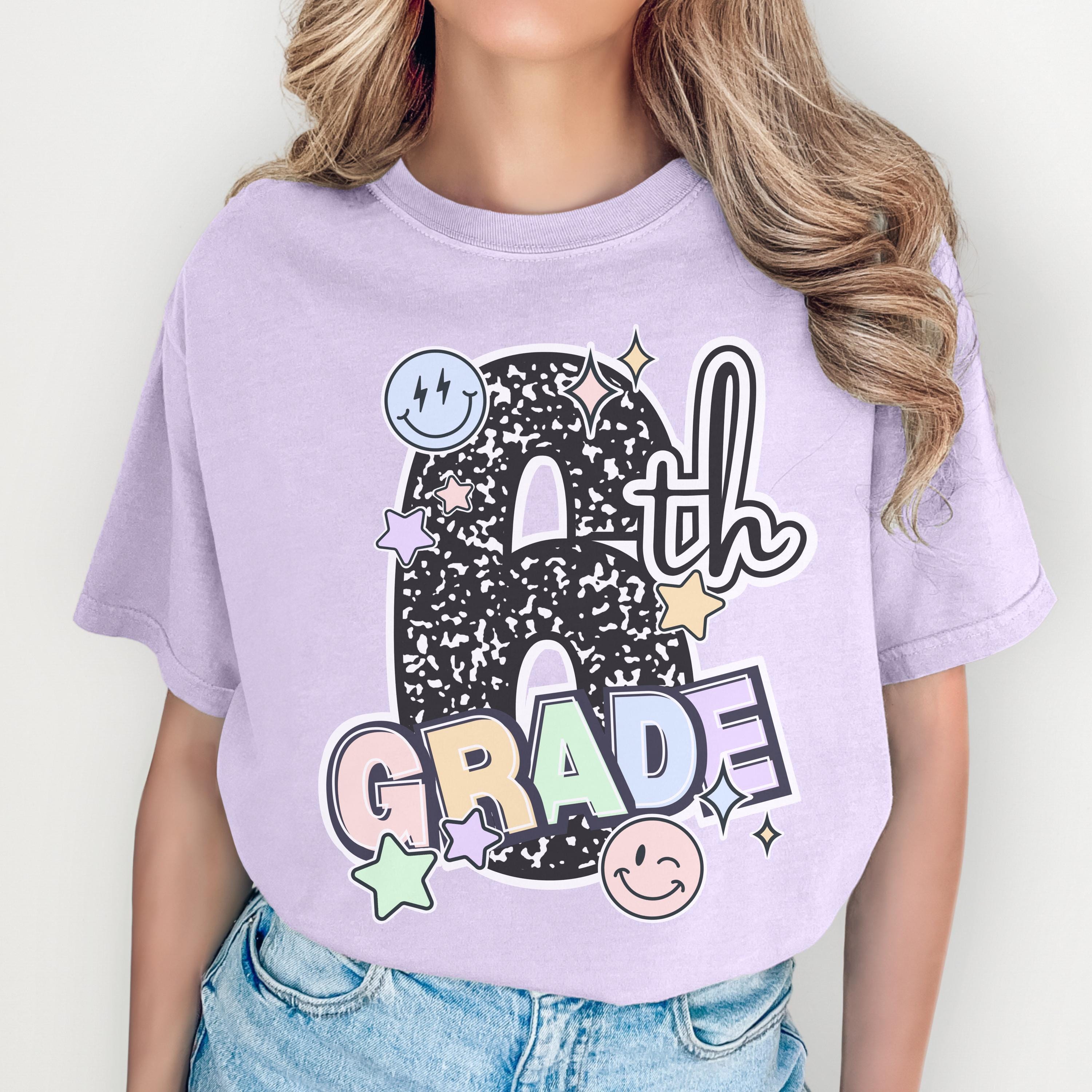 Sixth Grade Teacher Shirt – Composition Notebook Tee | Back to School Shirt & Educator Gift