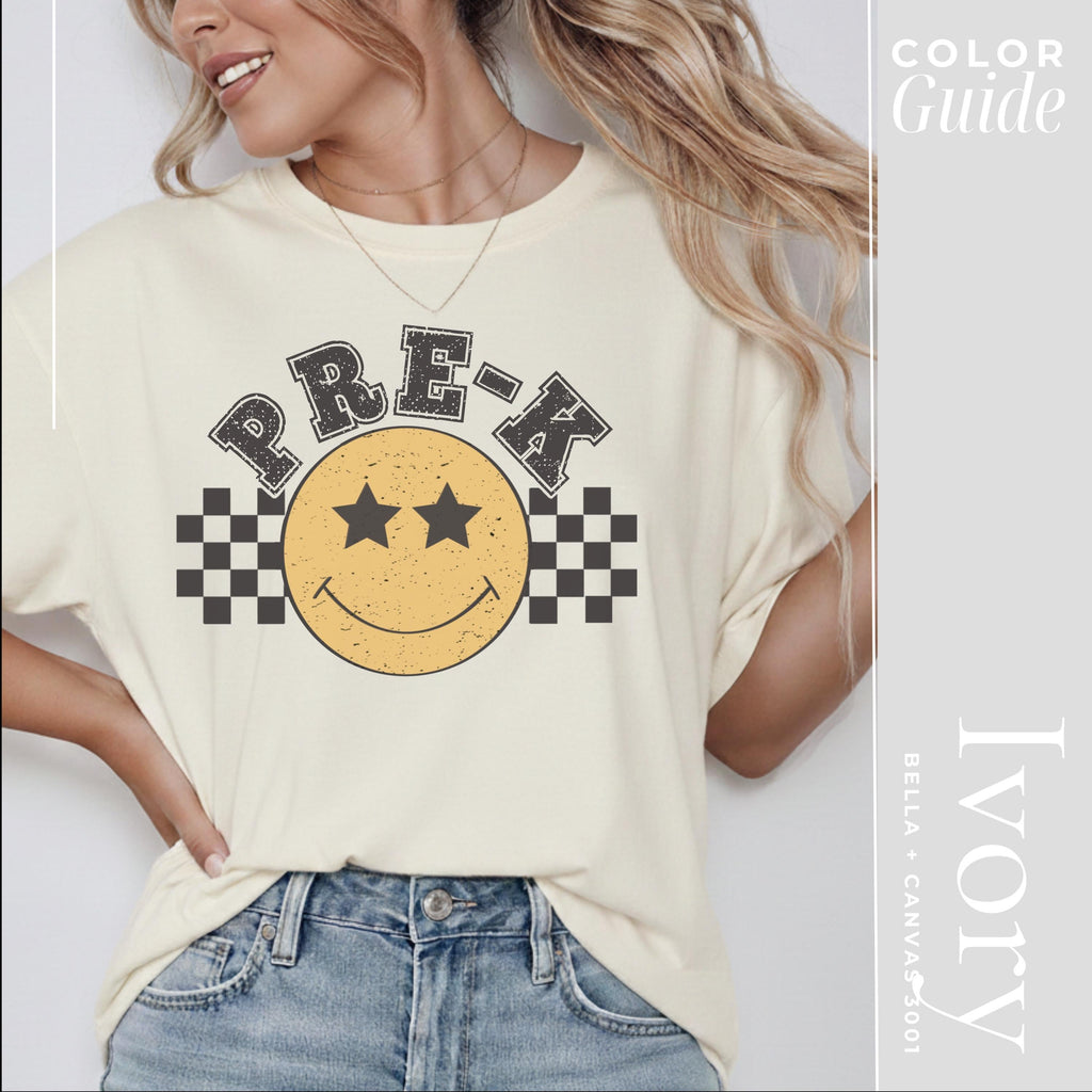 Pre K Teacher Shirt | Retro School Shirt, Teacher Squad Tee, First Day Gift