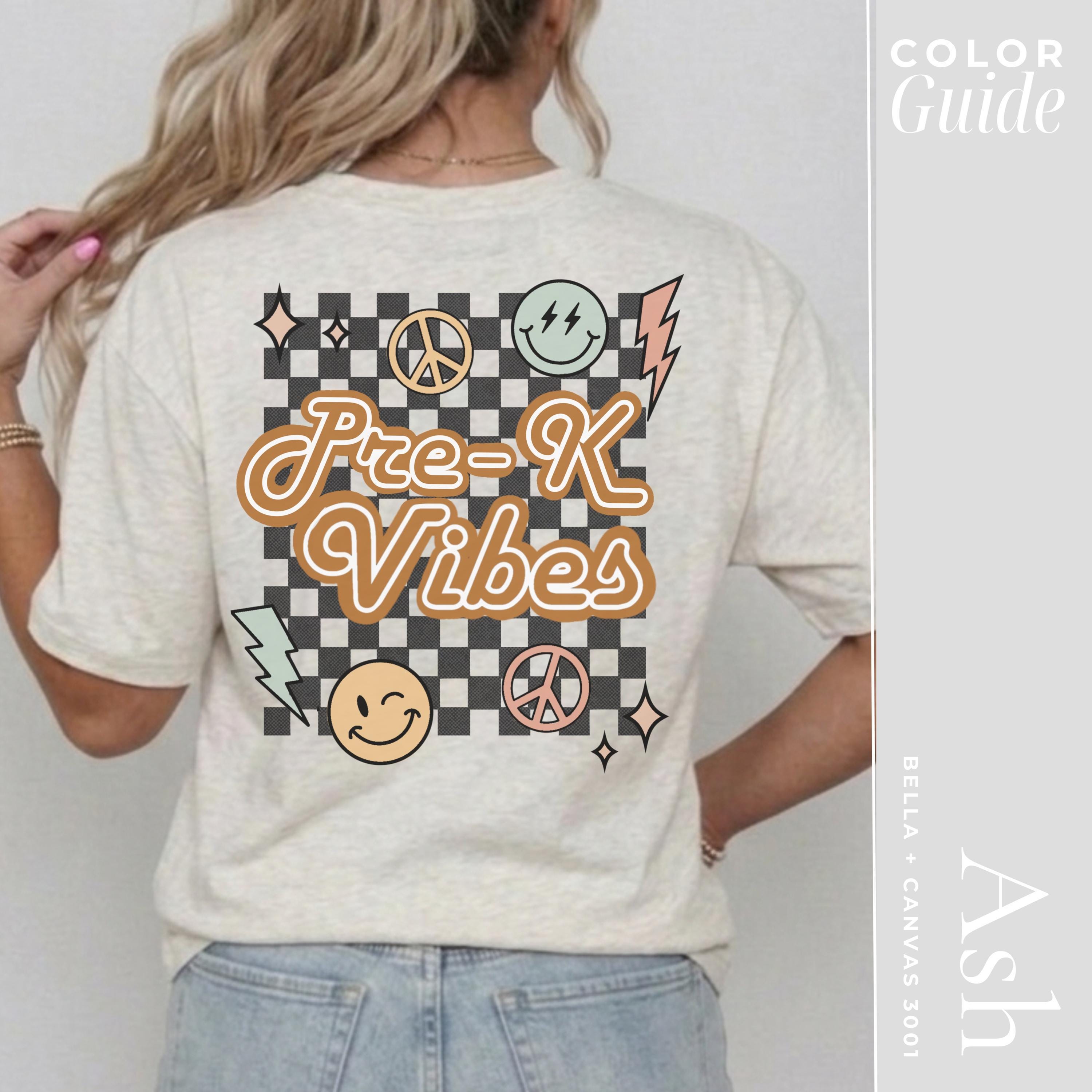 Pre-K Teacher Shirt | Vintage Soft Cotton Tee For New Teacher Gift